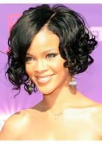 Rihanna Hairstyle Lace Front Synthetic Wig 