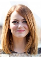 Emma Stone's Hairstyle Lace Front Wig 