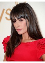 Lea Michele Hairstyle Capless Wig 