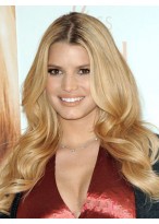 Jessica Simpson Exquisite Wavy Lace Front Synthetic Wig 