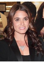 Nikki Reed Gracious Synthetic Wavy Lace Front Wig 