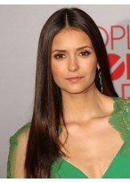 Nina Dobrev Goodly Straight Synthetic Lace Front Wig 