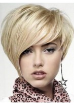 Full Lace Straight Short Wig 