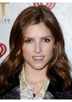 Anna Kendrick Lace Front Synthetic Wavy Wig 