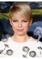 Michelle Williams Chic Straight Full Lace Synthetic Wig 