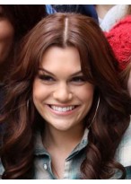 Jessie J Wavy Lace Front Engaging Synthetic Wig 