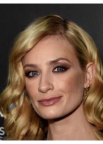 Beth Behrs Brilliant Synthetic Wavy Lace Front Wig 