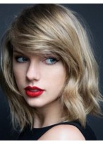 Taylor Swift Prefect Straight Capless Human Hair Wig 