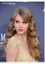 Taylor Swift Wavy Synthetic Fairness Lace Front Wig 