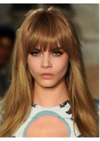 Cara Delevingne Beauteous Straight Capless Synthetic Wig 