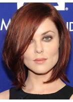 Anna Nalick Sightly Synthetic Straight Lace Front Wig 