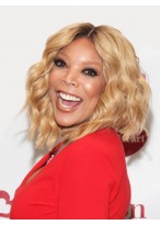 Elegant Wendy Williams Remy Human Hair Lace Front Wig 