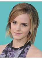 Pretty Emma Watson Lace Front Remy Human Hair Wig 