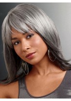 Synthetic Foxy Silver Lace Front Wig 