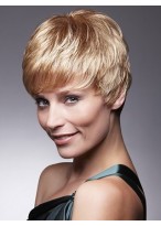 Cropped Pixie Human Hair Wig 