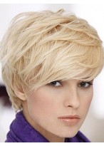 Vivacious Short Human Hair Wig 