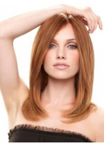 Front Lace Straight Remy Human Hair Wig 