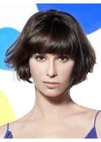 Short Length Straight Capless Human Hair Wig 