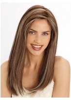 Lace Front Long Straight Remy Hair Wig 