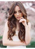 Wavy Human Hair Superb Lace Front Wig 