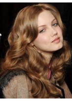 Lovely Wavy Human Hair Lace Front Wig 