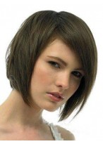 Silky Straight Lace Front Remy Human Hair Wig 
