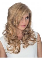 Side Parting Lace Front Wavy Remy Hair Wig 