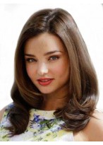 Human Hair Prim Wavy Lace Front Wig 