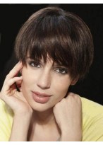 Brilliant Straight Capless Remy Human Hair Wig 