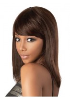 Straight Front Lace Remy Hair Wig 