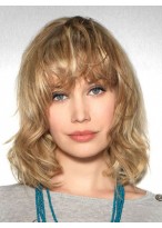 Wavy Fantastic Lace Front Remy Human Hair Wig 