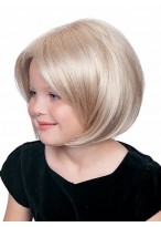 Straight Bob Lace Front Girl's Wig 