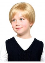 Silky Straight Lace Front Kids Wig 