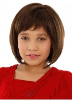 Brown Lace Front Kids Wig 