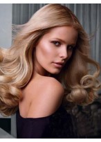 Diaphanous Wavy Full Lace Synthetic Wig 