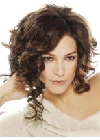 Diaphanous Wavy Synthetic Lace Front Wig 