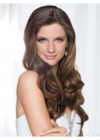Saucy Long Wavy Synthetic Lace Front Wig 
