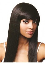 Remy Human Hair Silky Straight Full Lace Wig 