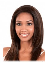 Stunning Long Straight Lace Front Human Hair Wig 