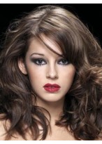 Florid Wavy Synthetic Lace Front Wig 