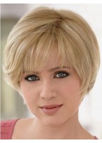 Human Hair Full Lace with Mono Short Lightweight Wig 