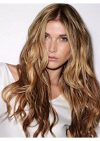 Winsome Human Hair Wavy Lace Front Wig 