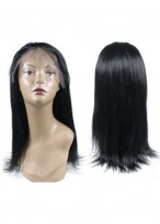 Silky Straight Textured Full Lace Wig 