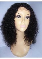 Lace Front Curly Human Hair Wig 