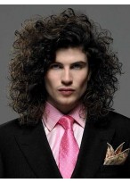 14" Wavy Synthetic Wig For Men 