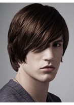 Synthetic Chic Straight Capless Wig 