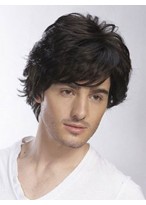 100% Hand-Tied Full Lace Mens Wig 