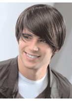 Straight Synthetic Prefect Capless Wig 