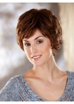 Loosely Waved Layers Short Synthetic Wig 