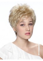 Retro Hairstyle Short Synthetic Wig 